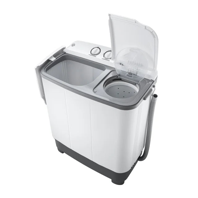 LG 7KG Twin Tub Top Loader Washing Machine (Light Gray)